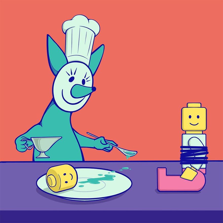 This South Korean Artist Created A Parallel Universe And Portrayed It With Comics That Will Stir Your Mind