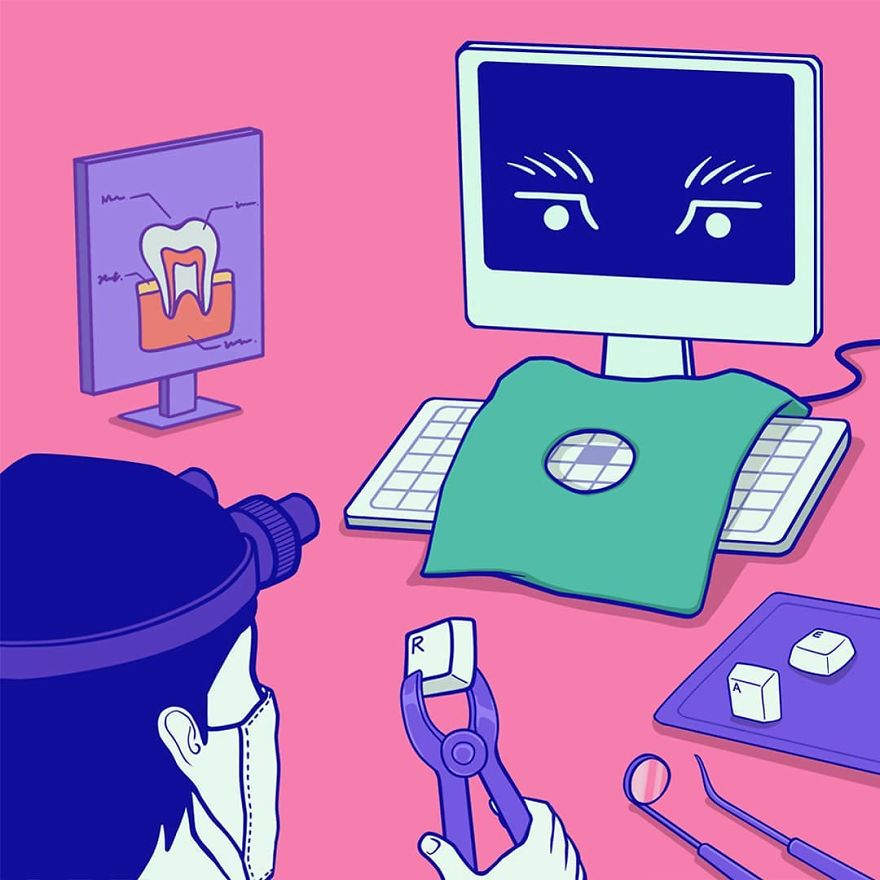 This South Korean Artist Created A Parallel Universe And Portrayed It With Comics That Will Stir Your Mind