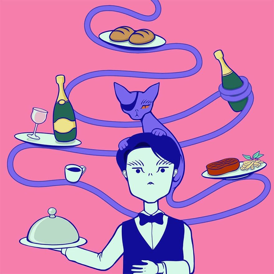 This South Korean Artist Created A Parallel Universe And Portrayed It With Comics That Will Stir Your Mind