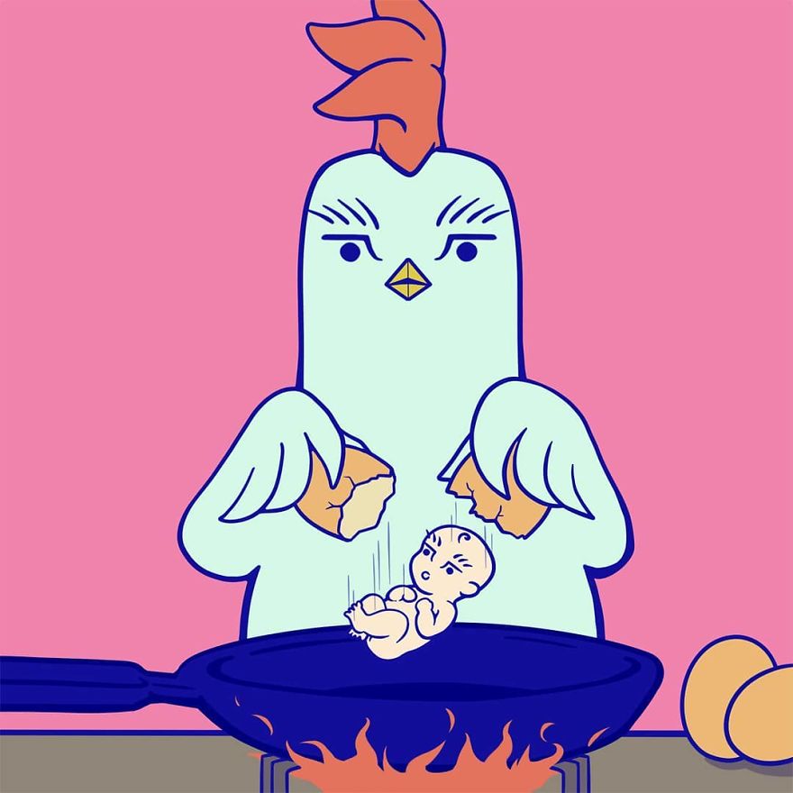 This South Korean Artist Created A Parallel Universe And Portrayed It With Comics That Will Stir Your Mind