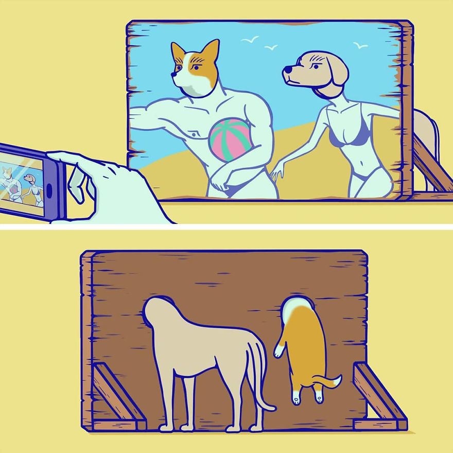 This South Korean Artist Created A Parallel Universe And Portrayed It With Comics That Will Stir Your Mind