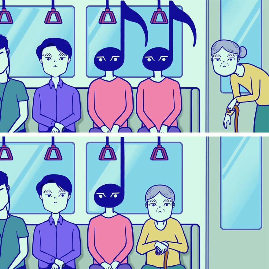 This South Korean Artist Created A Parallel Universe And Portrayed It With Comics That Will Stir Your Mind