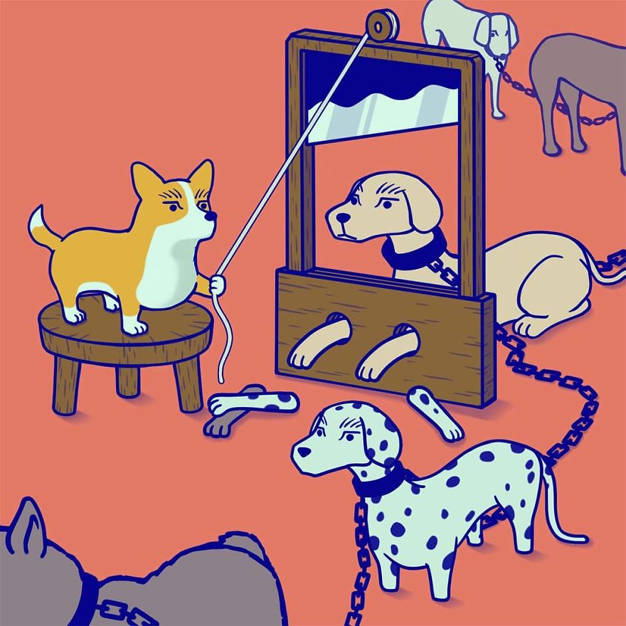 This South Korean Artist Created A Parallel Universe And Portrayed It With Comics That Will Stir Your Mind