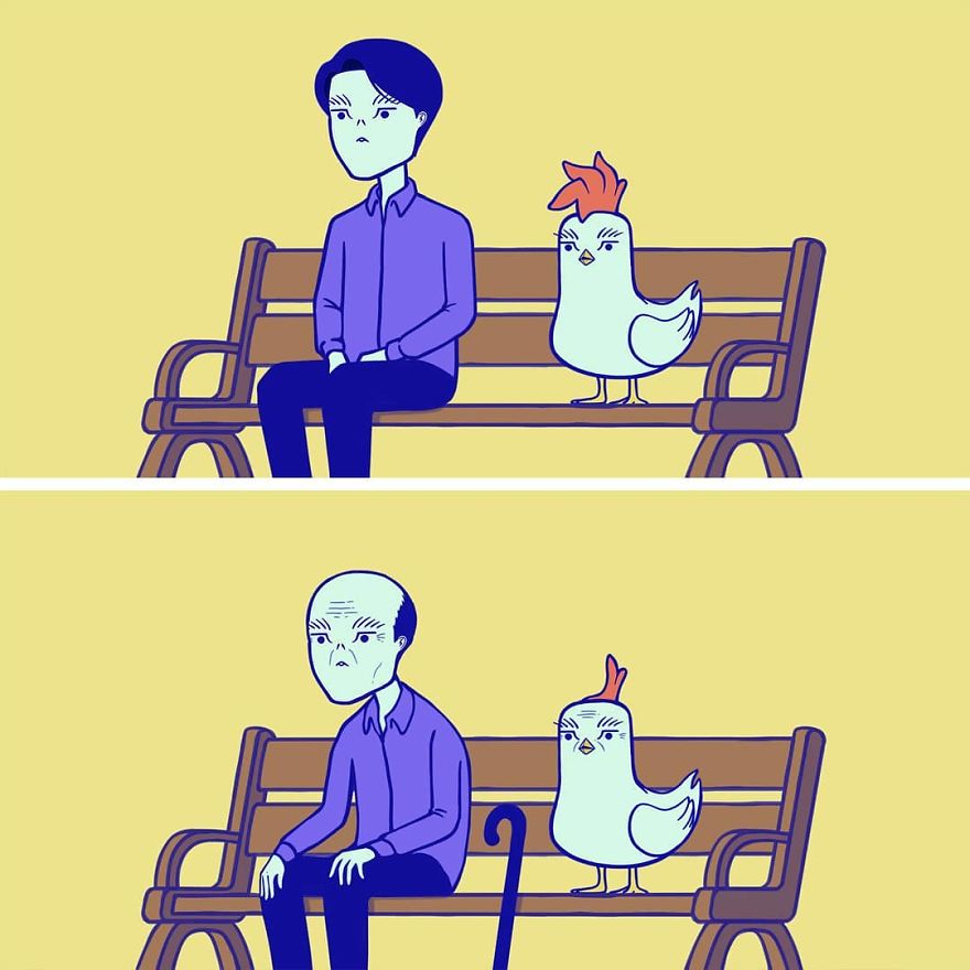 This South Korean Artist Created A Parallel Universe And Portrayed It With Comics That Will Stir Your Mind