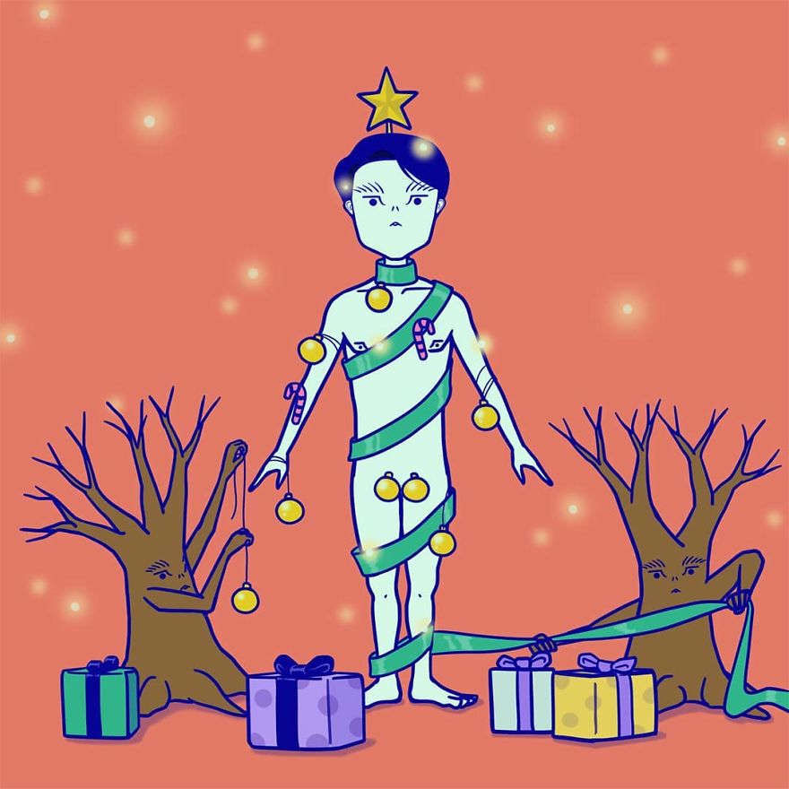 This South Korean Artist Created A Parallel Universe And Portrayed It With Comics That Will Stir Your Mind