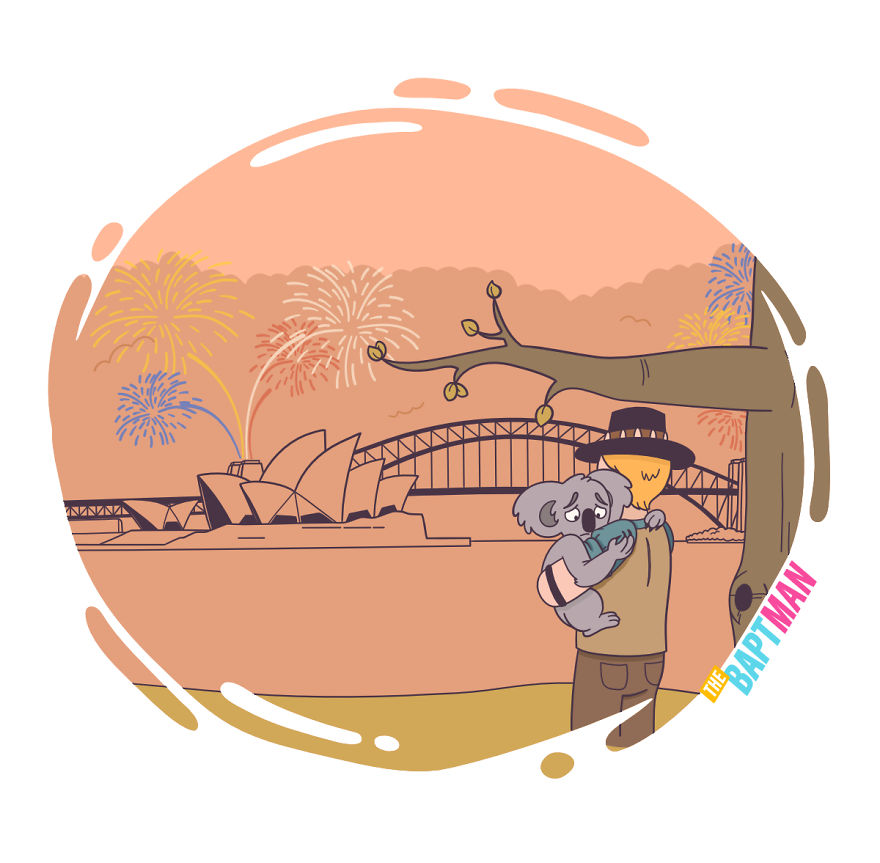 Crocodile Dundee, Australia’s Bushfire And Happy New Year