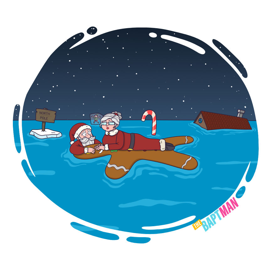 Santa Claus And Global Warning