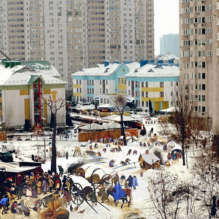 Artist Brings Classic Painting Characters To Today's World (New Pics)