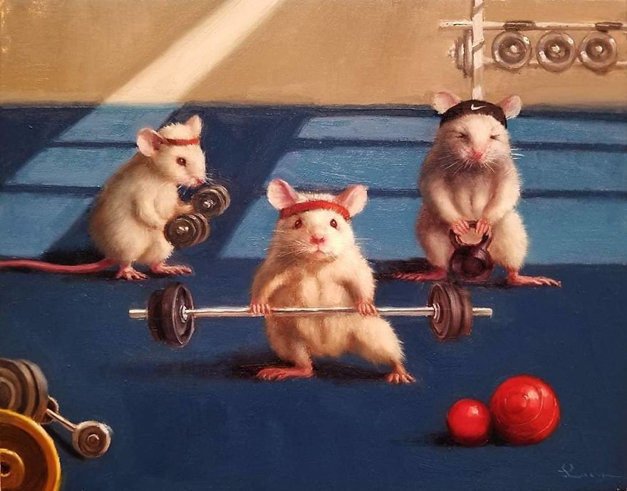 Artist Shows The Daily Life Of Mice In A Cute And Adorable Way (49 Pics)