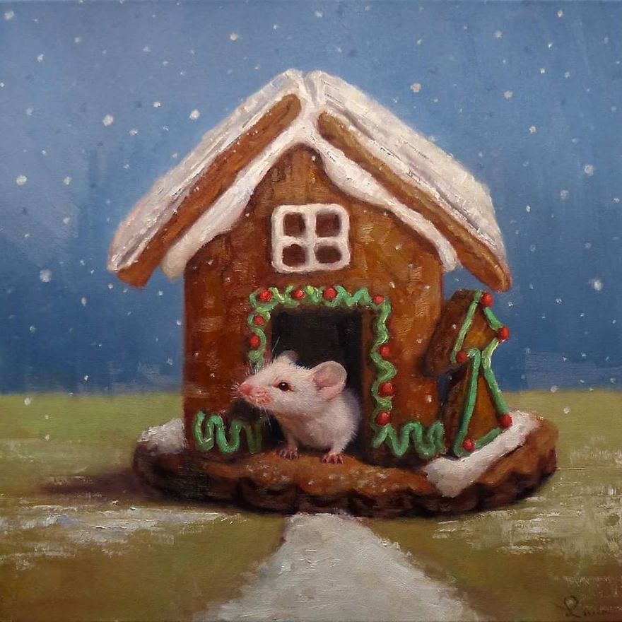 Artist Shows The Daily Life Of Mice In A Cute And Adorable Way (49 Pics)