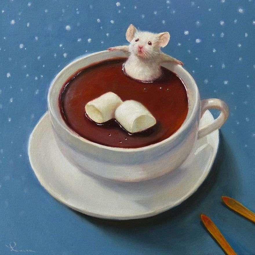 Artist Shows The Daily Life Of Mice In A Cute And Adorable Way (49 Pics)