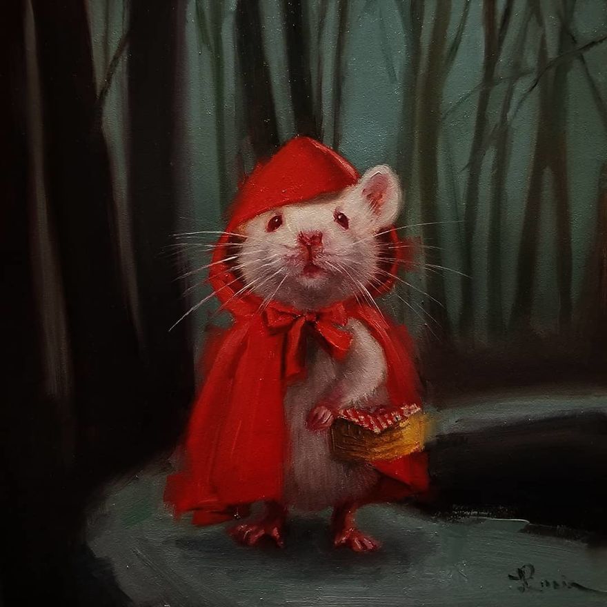Artist Shows The Daily Life Of Mice In A Cute And Adorable Way (49 Pics)