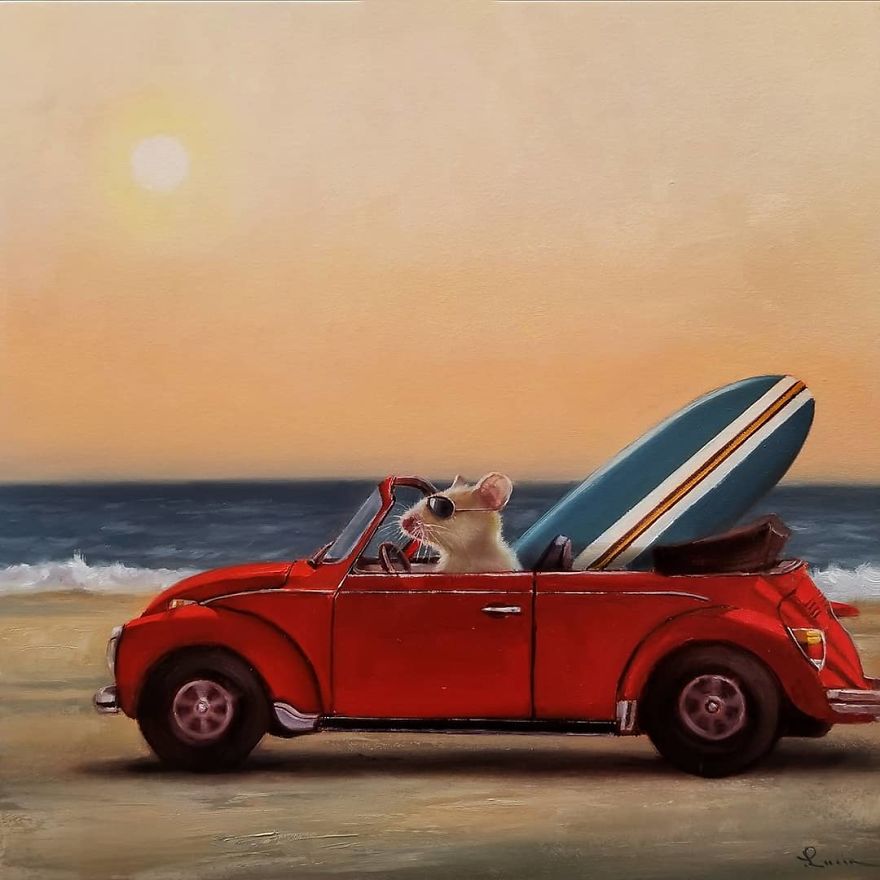 Artist Shows The Daily Life Of Mice In A Cute And Adorable Way (49 Pics)