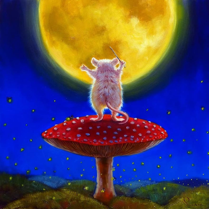 Artist Shows The Daily Life Of Mice In A Cute And Adorable Way (49 Pics)