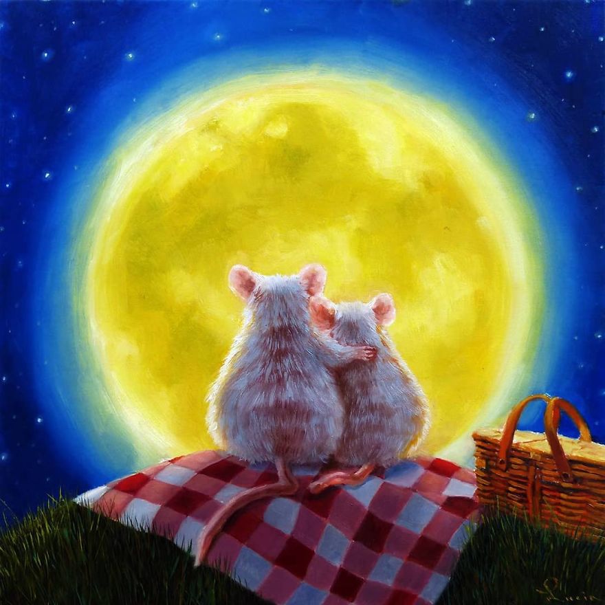 Artist Shows The Daily Life Of Mice In A Cute And Adorable Way (49 Pics)