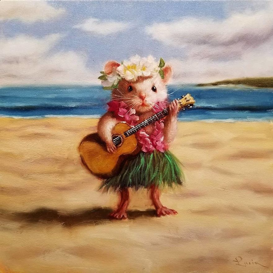 Artist Shows The Daily Life Of Mice In A Cute And Adorable Way (49 Pics)