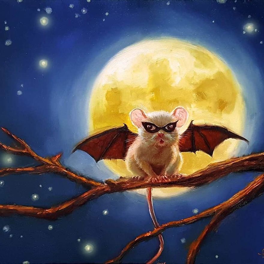 Artist Shows The Daily Life Of Mice In A Cute And Adorable Way (49 Pics)