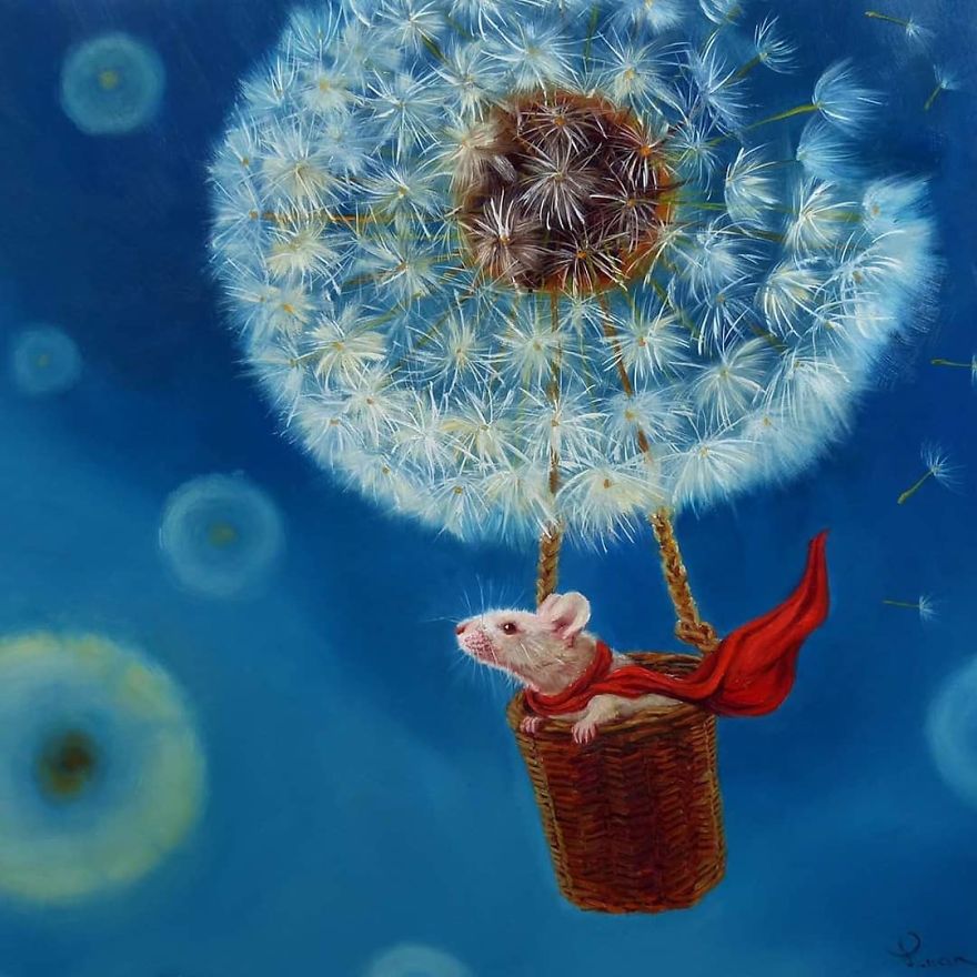 Artist Shows The Daily Life Of Mice In A Cute And Adorable Way (49 Pics)
