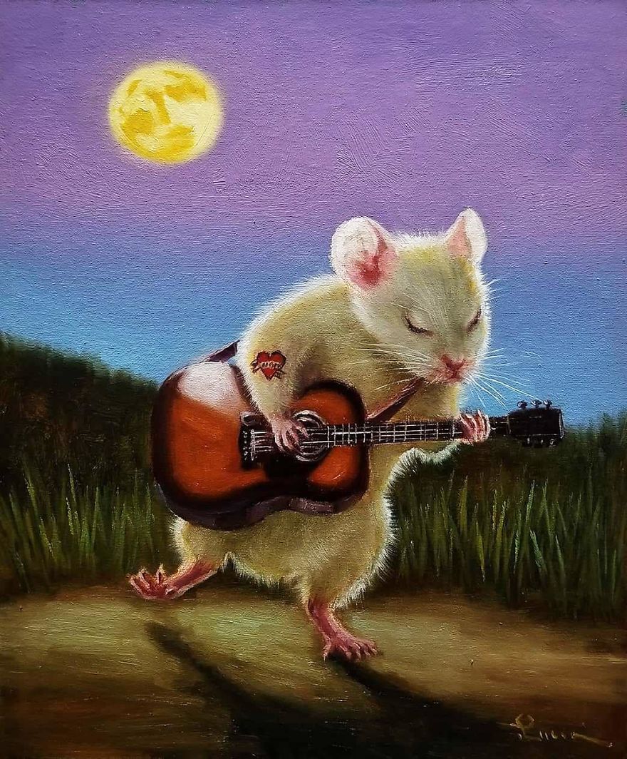 Artist Shows The Daily Life Of Mice In A Cute And Adorable Way (49 Pics)