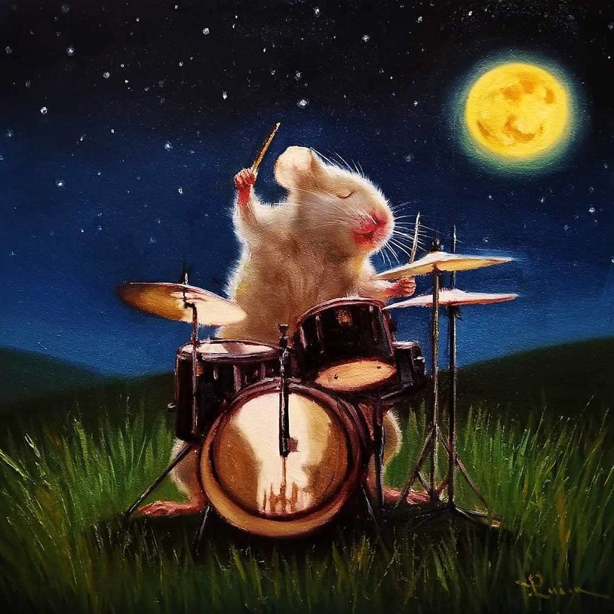 Artist Shows The Daily Life Of Mice In A Cute And Adorable Way (49 Pics)
