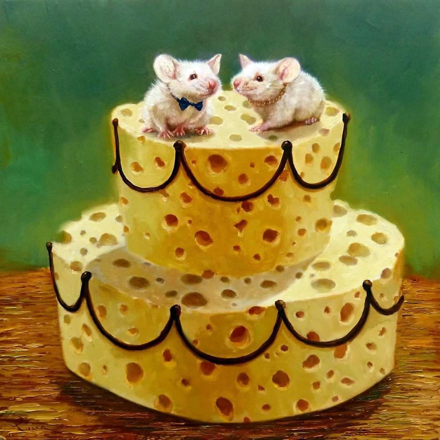 Artist Shows The Daily Life Of Mice In A Cute And Adorable Way (49 Pics)