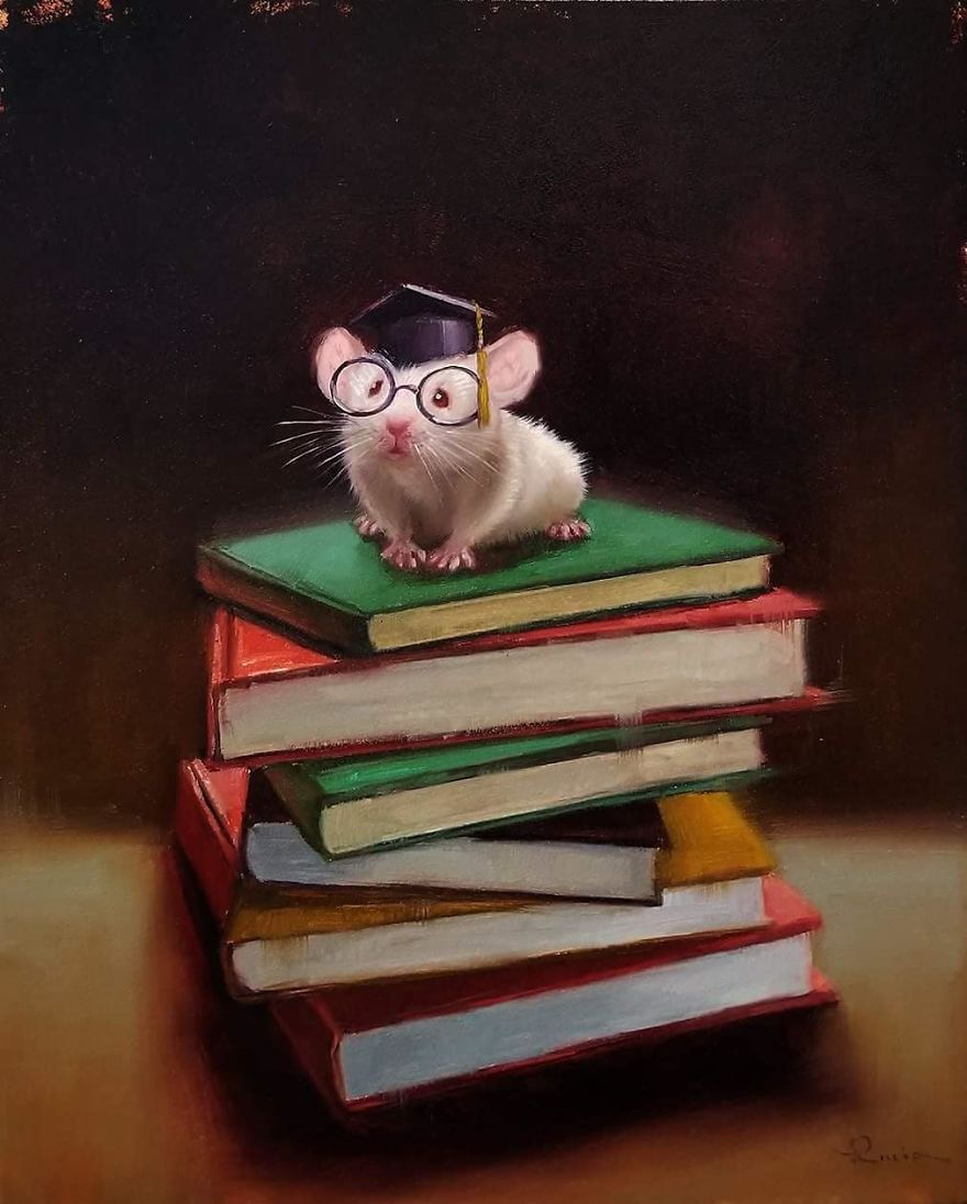 Artist Shows The Daily Life Of Mice In A Cute And Adorable Way (49 Pics)