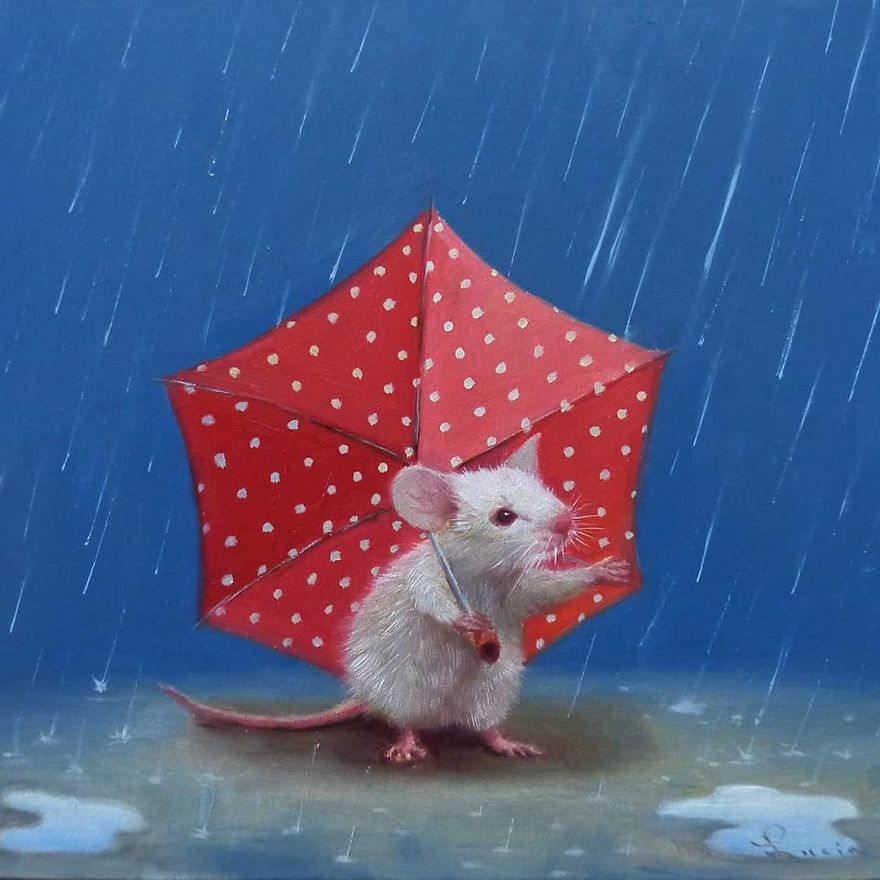 Artist Shows The Daily Life Of Mice In A Cute And Adorable Way (49 Pics)