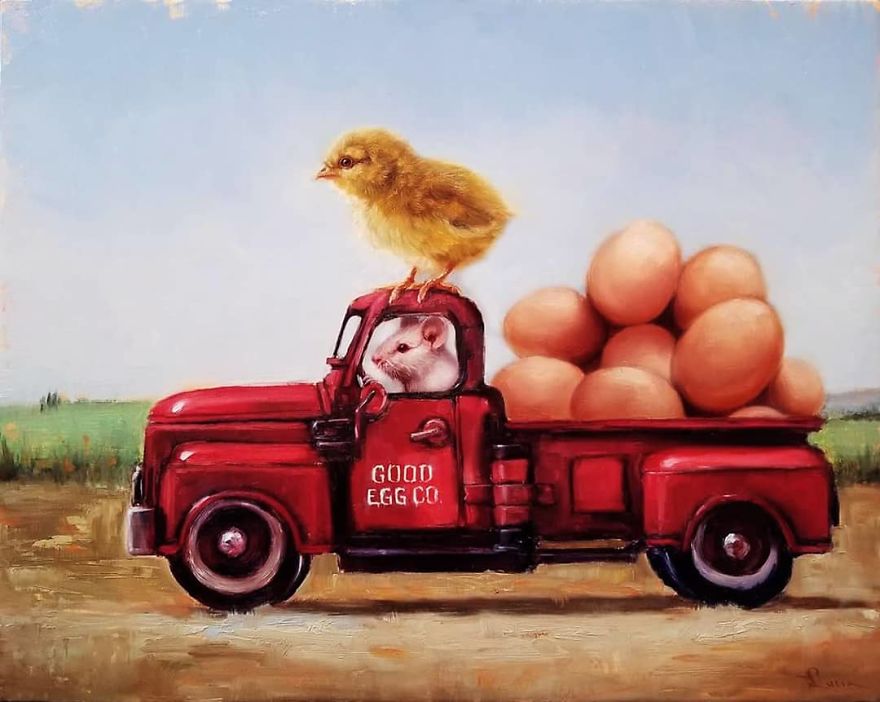Artist Shows The Daily Life Of Mice In A Cute And Adorable Way (49 Pics)