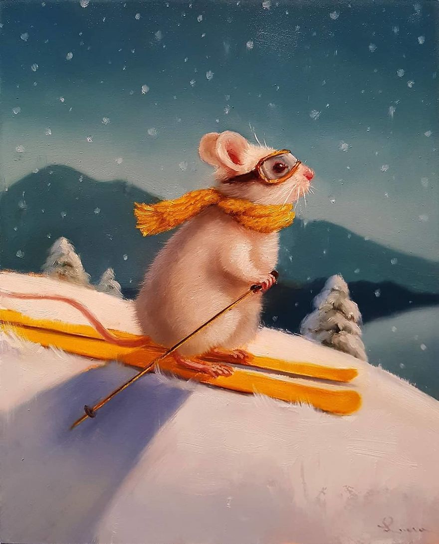Artist Shows The Daily Life Of Mice In A Cute And Adorable Way (49 Pics)
