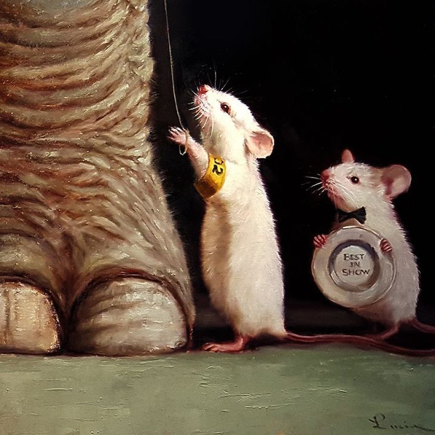 Artist Shows The Daily Life Of Mice In A Cute And Adorable Way (49 Pics)