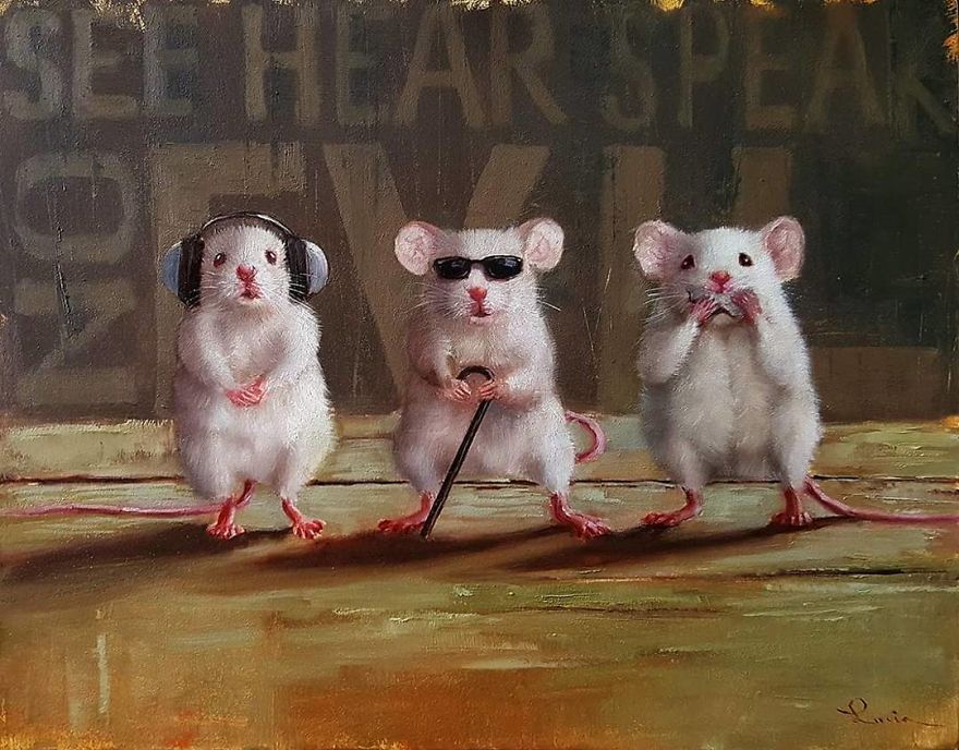 Artist Shows The Daily Life Of Mice In A Cute And Adorable Way (49 Pics)