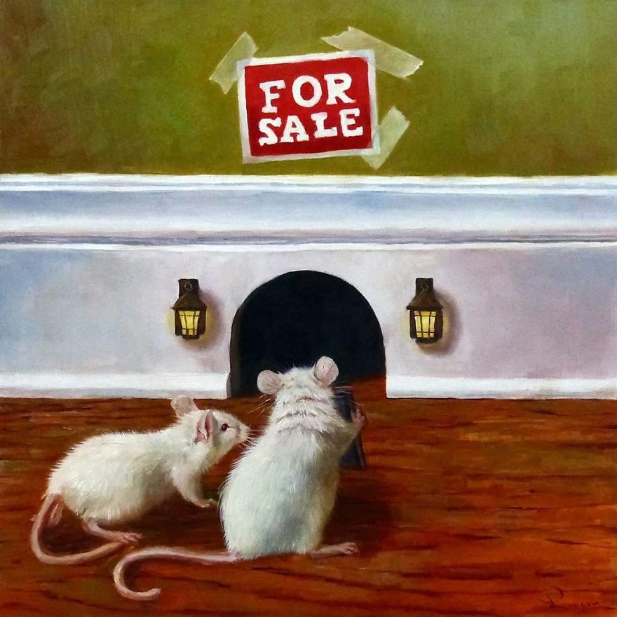 Artist Shows The Daily Life Of Mice In A Cute And Adorable Way (49 Pics)