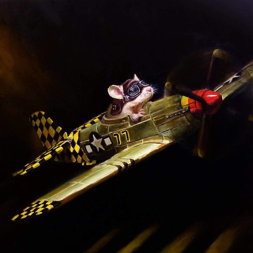 Artist Shows The Daily Life Of Mice In A Cute And Adorable Way (49 Pics)