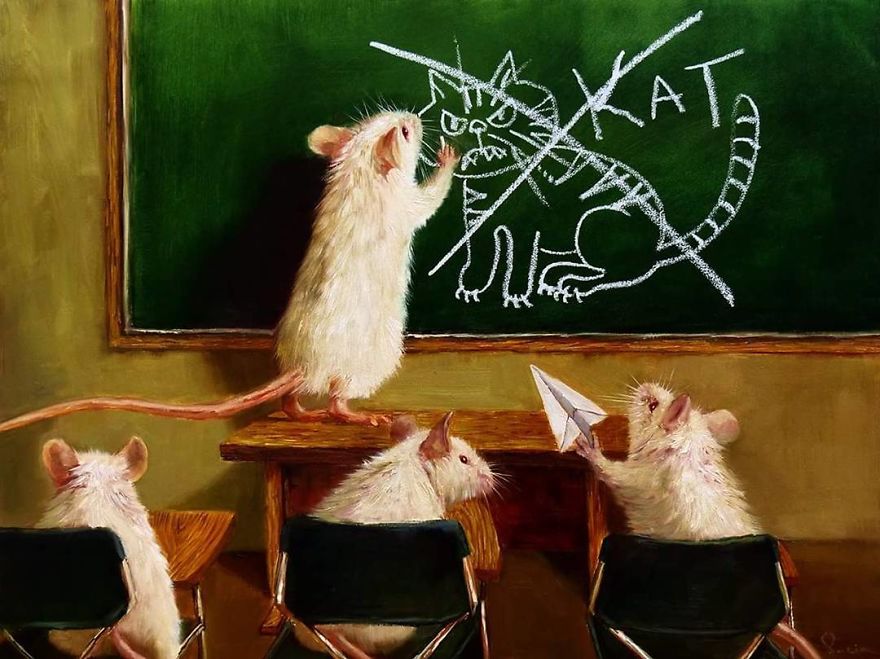 Artist Shows The Daily Life Of Mice In A Cute And Adorable Way (49 Pics)