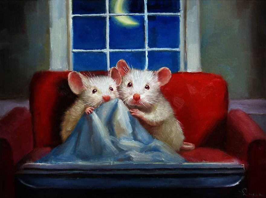 Artist Shows The Daily Life Of Mice In A Cute And Adorable Way (49 Pics)