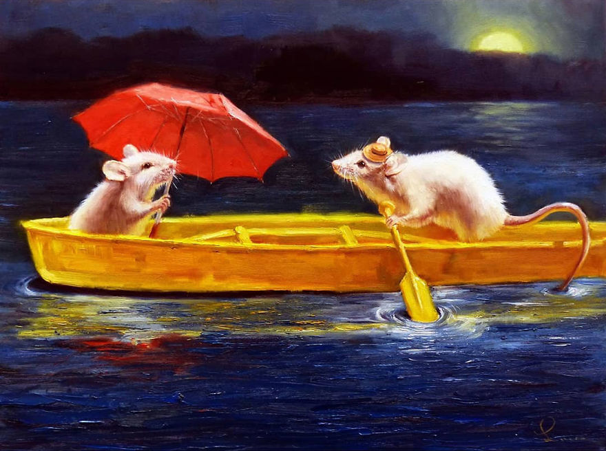 Artist Shows The Daily Life Of Mice In A Cute And Adorable Way (49 Pics)