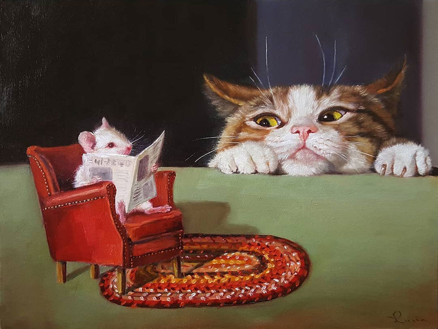 Artist Shows The Daily Life Of Mice In A Cute And Adorable Way (49 Pics)