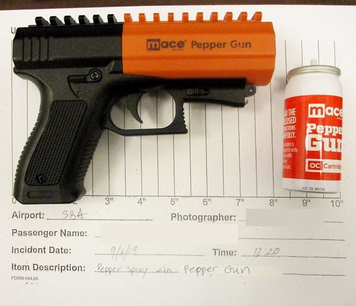 Self-Defense Spray (Pepper Spray Or Mace) Isn't Allowed In Carry-On Bags…like Ever, Ever!