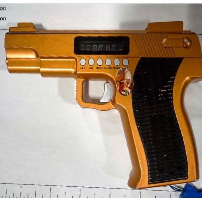 Firearms, Real Or Replica, Are Just Not Allowed Through The Security Checkpoint