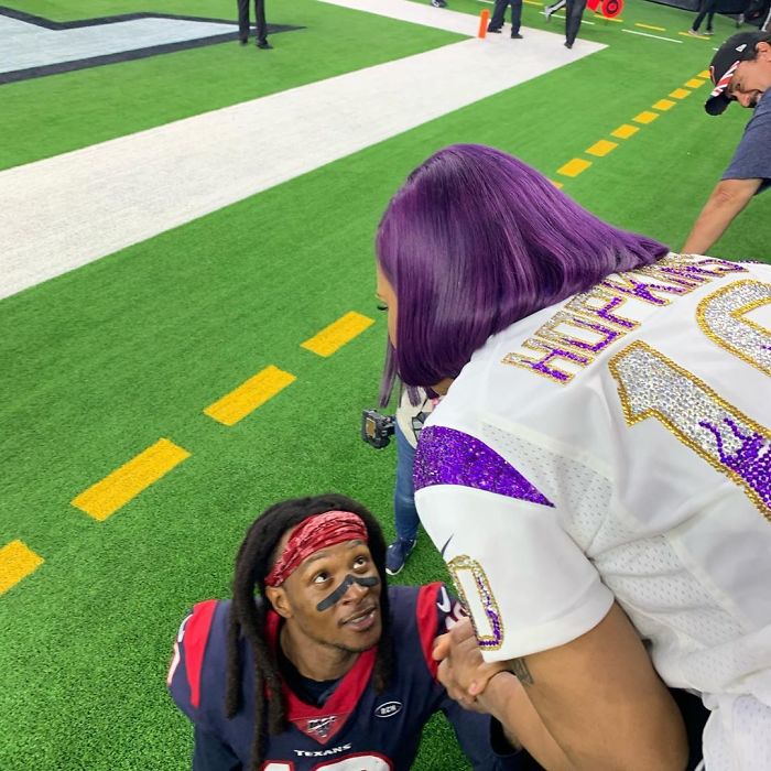 After DeAndre Hopkins' Tradition To Give His Blind Mother A Touchdown Ball Went Viral, His Family Shared A Tragic Life Story