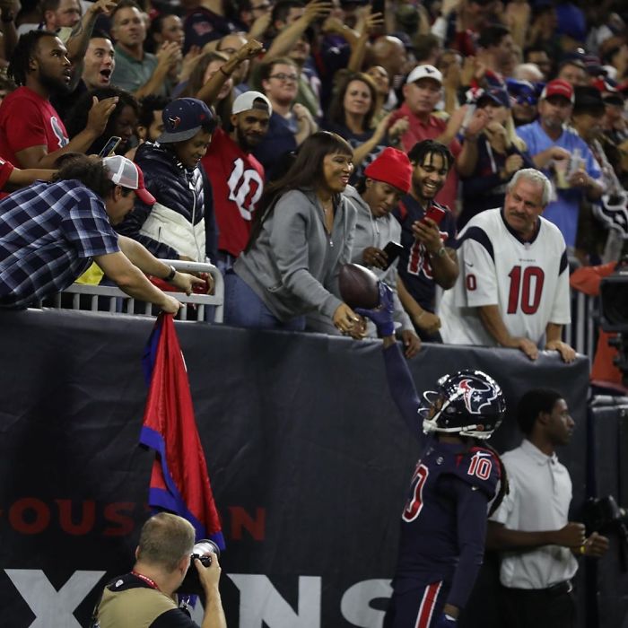 After DeAndre Hopkins' Tradition To Give His Blind Mother A Touchdown Ball Went Viral, His Family Shared A Tragic Life Story