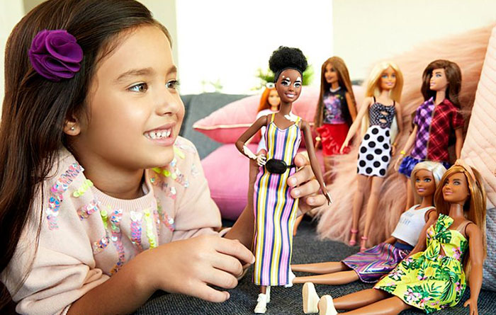 Barbie Celebrates Diversity By Creating Differently-Abled Dolls With Vitiligo And No Hair That Come In 35 Different Skin Tones