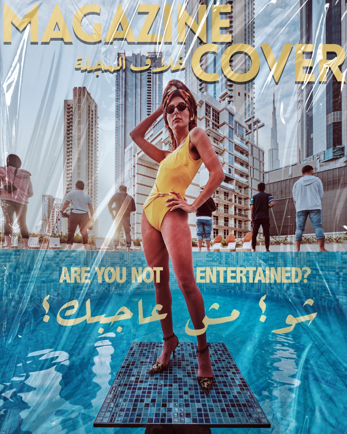 Photographer Takes A Jab At Typical Magazine Covers