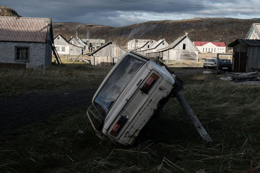 Abandoned Belongings In The Deserted Teriberka Village