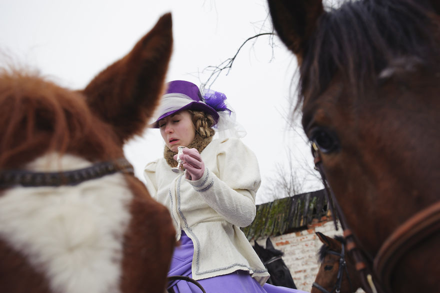 The Peculiarities Of The Historical Reenactment Of Horse-Hunts Held By Russian Aristocracy
