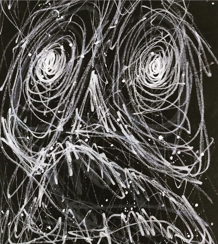 My Schizophrenic Friend Makes Really Intense Paintings Of His Inner Demons