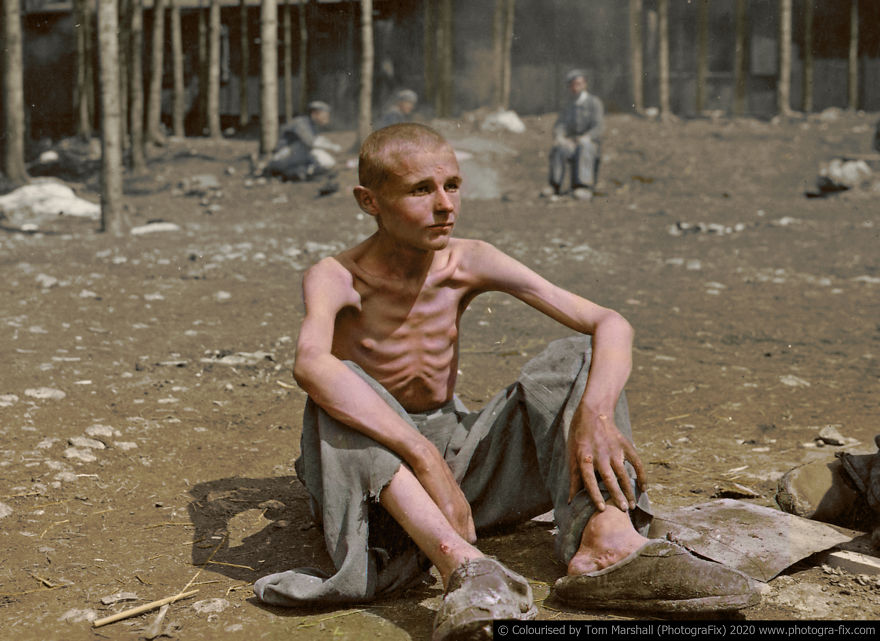 My 10 Colourised Photos Show The True Horror Of The Holocaust My 10 Colourised Photos Show The True Horror Of The Holocaust