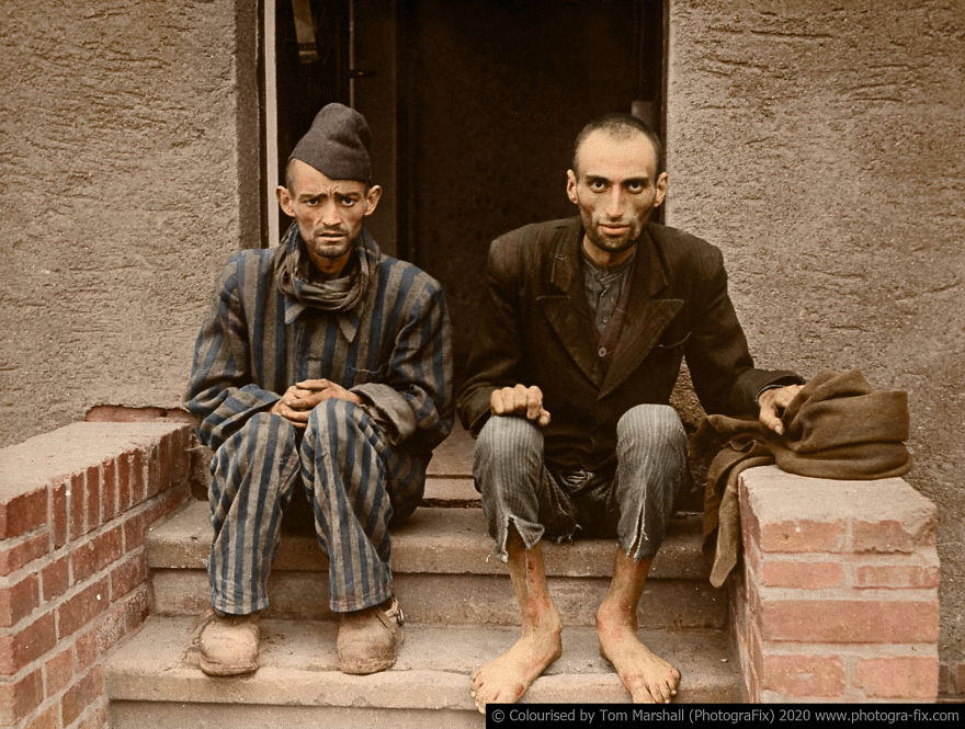 My 10 Colourised Photos Show The True Horror Of The Holocaust My 10 Colourised Photos Show The True Horror Of The Holocaust