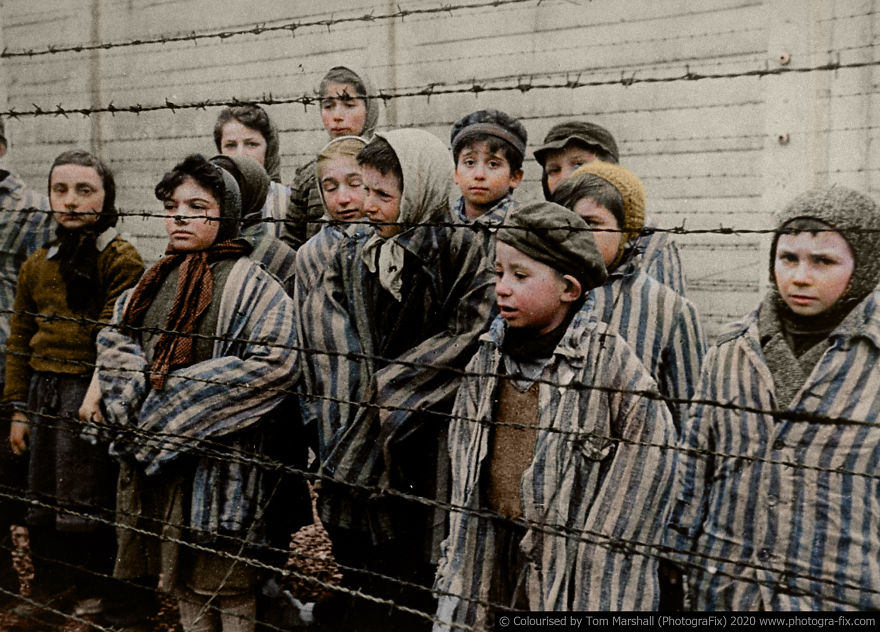 My 10 Colourised Photos Show The True Horror Of The Holocaust My 10 Colourised Photos Show The True Horror Of The Holocaust