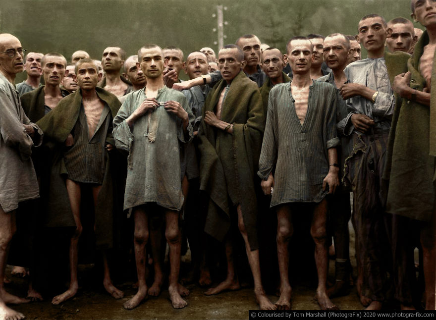 My 10 Colourised Photos Show The True Horror Of The Holocaust My 10 Colourised Photos Show The True Horror Of The Holocaust